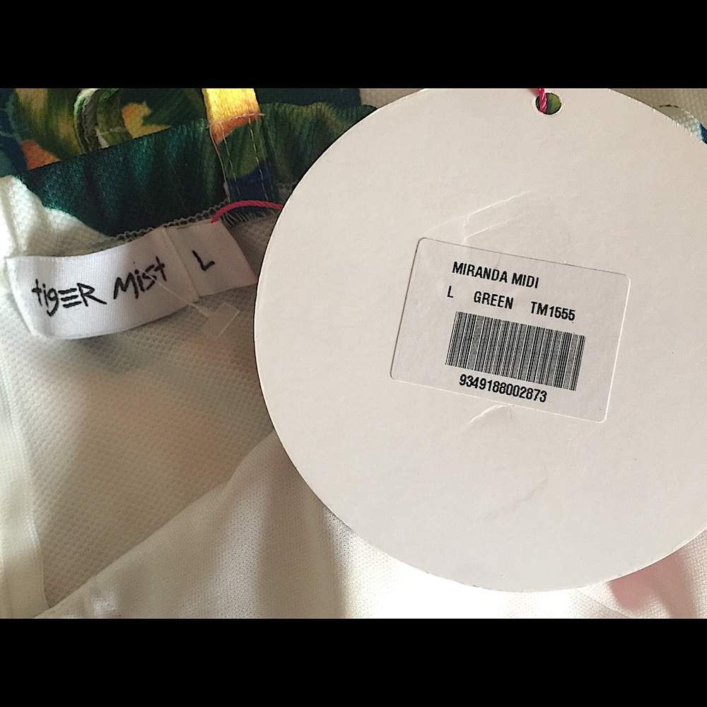 TIGER MIST Green Tropics Miranda Dress - Picture 10 of 11